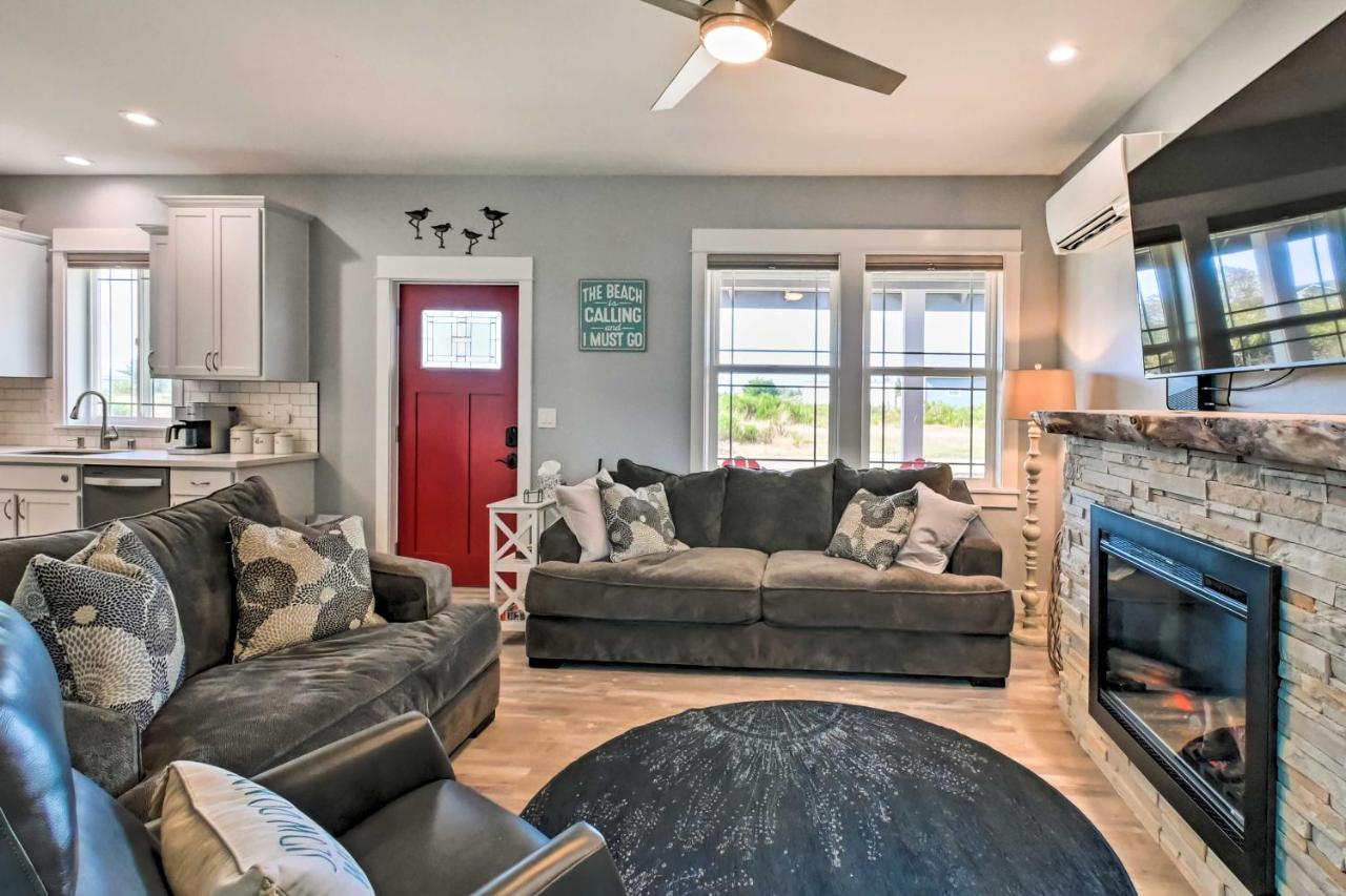 Ocean Shores Getaway With Fireplace And Hot Tub! 外观 照片