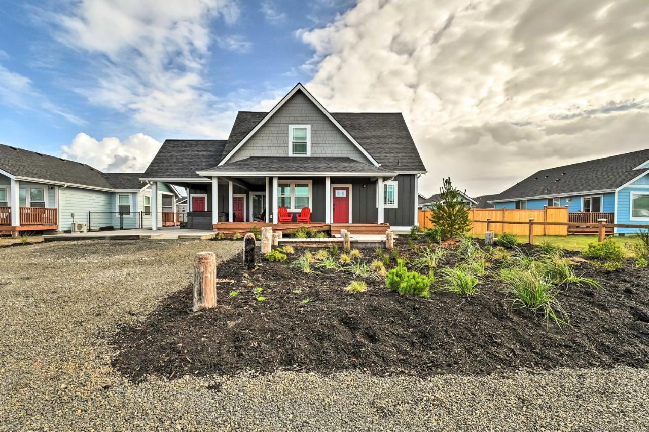 Ocean Shores Getaway With Fireplace And Hot Tub! 外观 照片